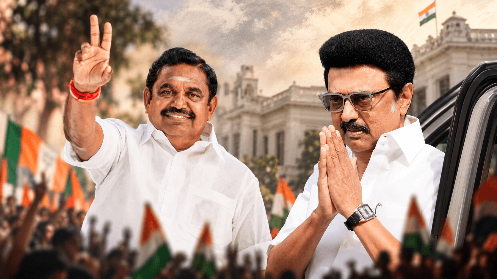 'ഡി.എം.കെ വരുമോ?'; ടി.വി.കെയ്‌ക്കെതിരായ മുന്നണിയിലേക്ക് സ്റ്റാലിന്റെ പാർട്ടിയെ വെല്ലുവിളിച്ച് എടപ്പാടി കെ. പളനിസ്വാമി