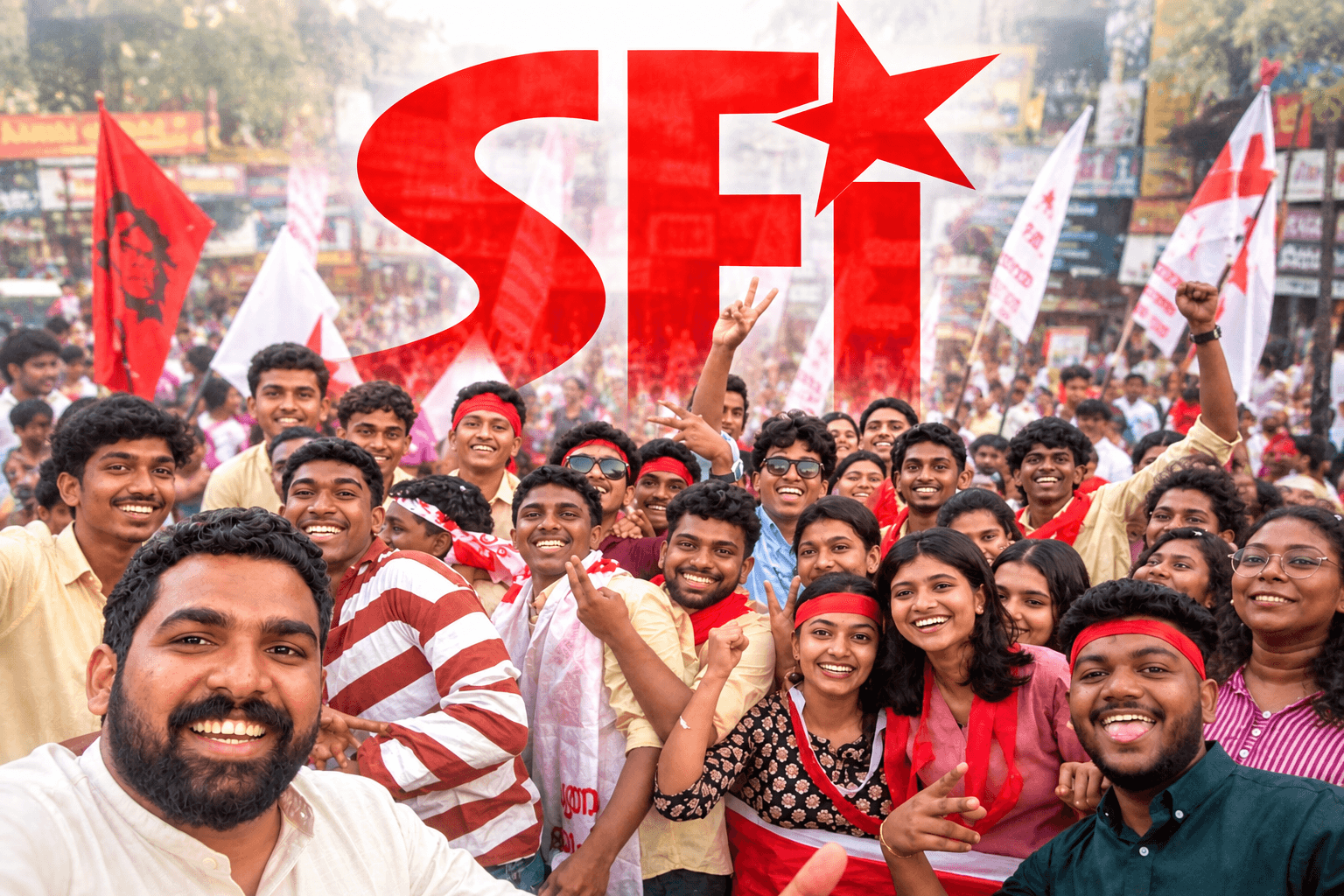 കോളേജ് യൂണിയൻ തെരഞ്ഞെടുപ്പിൽ എസ്.എഫ്.ഐക്ക് വൻ മുന്നേറ്റം; ആലപ്പുഴയിൽ മുഴുവൻ കാമ്പസുകളിലും സമ്പൂർണ്ണാധിപത്യം