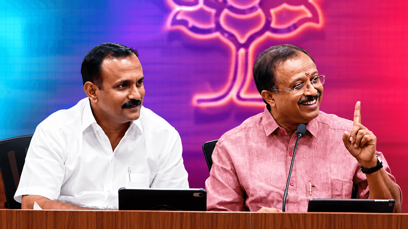 ഷോൺ ജോർജിനെതിരെ പരാതി നൽകിയിട്ടില്ല, നൽകാൻ ഉദ്ദേശവുമില്ലെന്ന് വി. മുരളീധരൻ; പരാതി നൽകിയെന്ന് തെളിയിച്ചാൽ പൊതുപ്രവർത്തനം അവസാനിപ്പിക്കുമെന്ന് ഷോൺ ജോർജ്