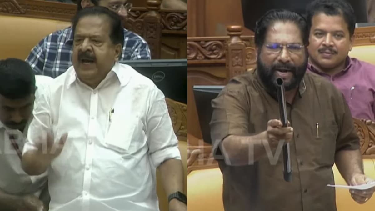 എസ്എഫ്ഐ-യൂത്ത് കോൺഗ്രസ് സംഘർഷത്തിലും പോലീസ് നടപടിയിലും നിയമസഭയിൽ രൂക്ഷമായ വാക്പോര്; ചെന്നിത്തല-വി. ജോയ് പോരിനൊടുവിൽ പ്രതിപക്ഷം ഇറങ്ങിപ്പോയി