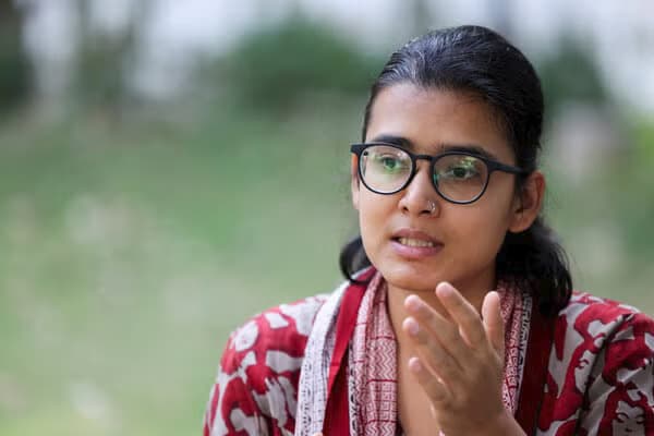തിരംഗ മാർച്ചിനിടെ കസ്റ്റഡിയിലായ ഐസ ദേശീയ പ്രസിഡന്റ് നേഹ ബോറയെ ഡൽഹി പോലീസ് വിട്ടയച്ചു
