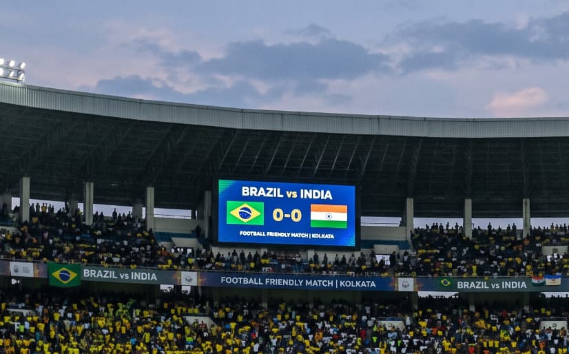 ബ്രസീലിയൻ ഫുട്ബോൾ ടീം ഇന്ത്യയിലേക്ക്