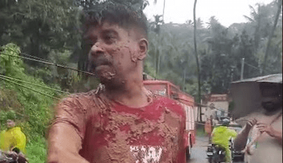 പാണക്കാട് മണ്ണിടിച്ചിലിൽപ്പെട്ട മാധ്യമപ്രവർത്തകരെ അധിക്ഷേപിച്ച് ഇൻസ്റ്റഗ്രാം വ്ലോഗർ നിസാം: ദൃശ്യങ്ങൾ പങ്കുവെച്ച് വിവാദ പരാമർശം